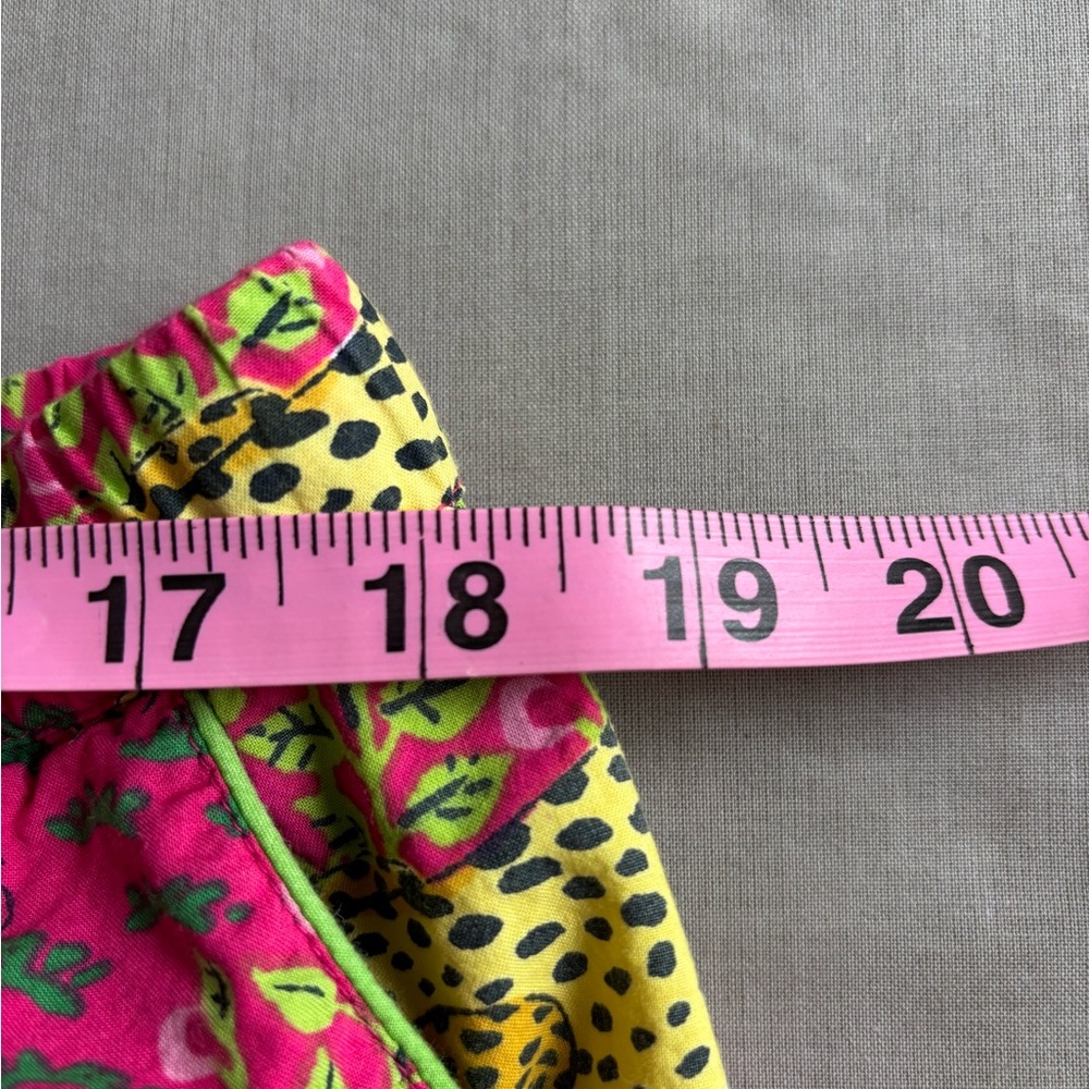 Printfresh Bagheera Leopard Print Pajama Set Pink and Yellow Organic Cotton XL - Picture 11 of 12